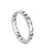 Moon Phase Sterling Silver Band Ring - Size 6