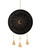 Fairtrade Moon Design Zodiac Celestial Wind Chime - Wind Chimes
