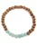 Gemstone and Sandalwood Mala Beaded Bracelet - Bracelets Amazonite