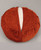 Rust Be Here Now Zafu Chenille Meditation Cushion - Massage Cushions
