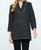 Kantha Stitch Black Threaded Cotton Tunic Top - Shirts & Tops S