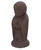 Praying Pose Cast Stone Garden Jizo Statue, 8 Inches - Sculptures & Statues