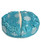 Brocade Zafu Meditation Cushion in Turquoise Blue - Massage Cushions