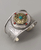 Antique Finish Spinner Om Mani Mantra Bracelet - Bracelets