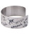 Love in Many Languages Stainless Steel Adjustable Cuff Bracelet - Bracelets