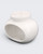 Yin Yang Ceramic Oil & Wax Melt Burner — White Aromatherapy Diffuser - Home Decor