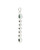 Calming Larimar Seven Stones Pendant - Charms & Pendants