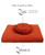 Rust Chenille Zabuton Meditation Cushion - Massage Cushions