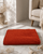 Rust Chenille Zabuton Meditation Cushion - Massage Cushions