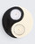Imperfectly Perfect Yin Yang Tealight Candle Holder – 2 - Piece Ceramic Set - Candle Holder