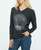 Celestial Tree of Life Boho Long Sleeve Lightweight Hooded Tee - Shirts & Tops S