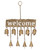 Fairtrade Welcome Bell Chime Wall Hanging - Home