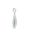 Sterling Silver Chrysocolla Pendant - Charms & Pendants