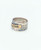 Sterling Silver Hammered Finish Breathe Ring - Rings - Size 6 -