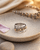 Believe Sterling Silver Hammered Finish Ring - Rings Size 6