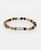 Confidence Brown Agate Gemstone Bracelet - Bracelets 7"