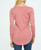 Artistic Namaste Blush Long Sleeve Tunic Tee - Shirts & Tops S