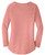 Artistic Namaste Blush Long Sleeve Tunic Tee - Shirts & Tops S