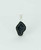 Sterling Silver Agate Druzy Pendant - Unique Fluid Oval Shape - Charms & Pendants
