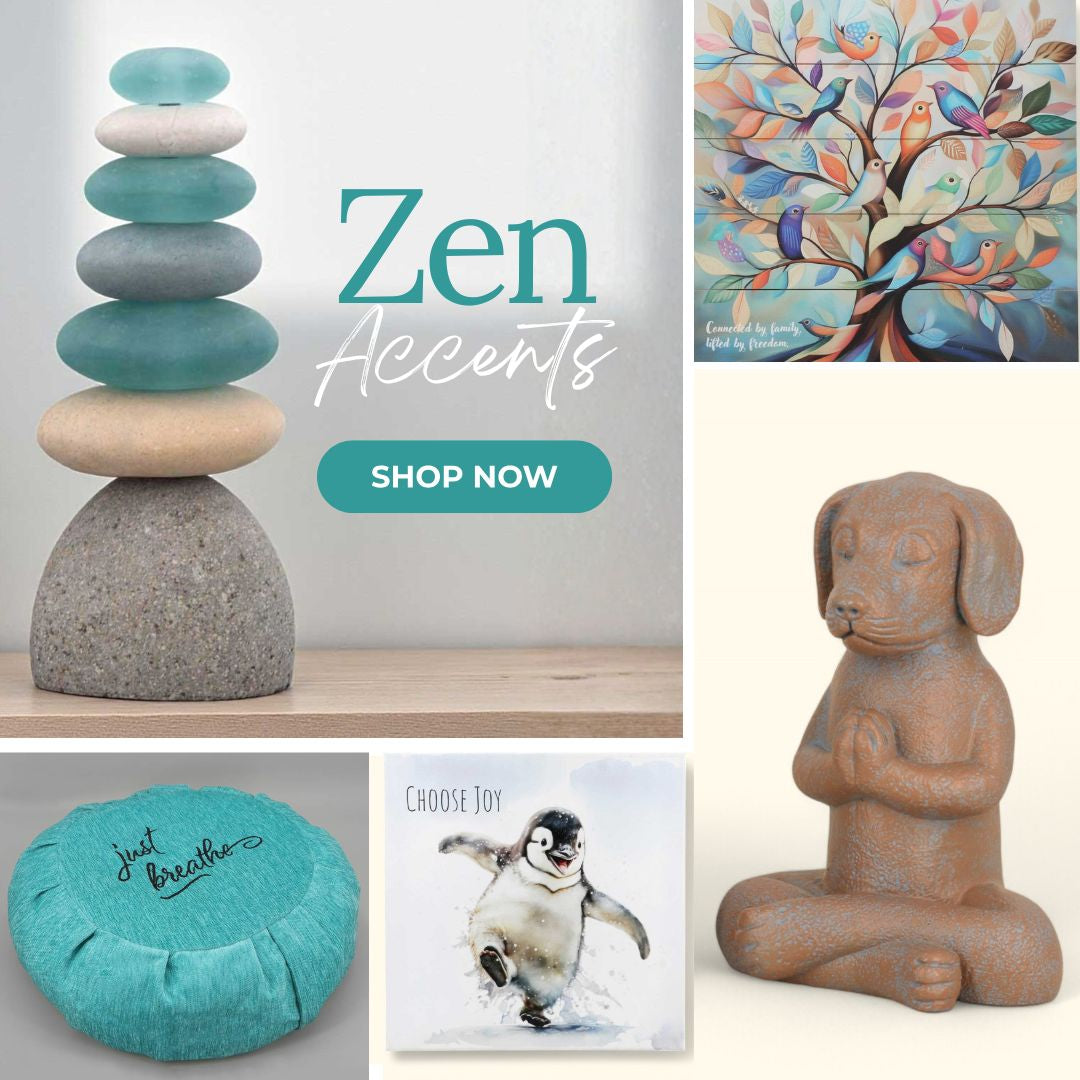 Zen accents for the home