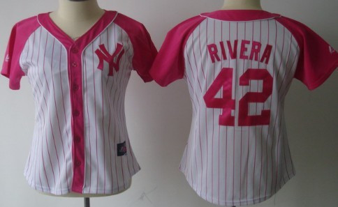Mariano Rivera #42 New York Yankees Majestic Womens 2012 Fashion By Athletic Limited Jersey