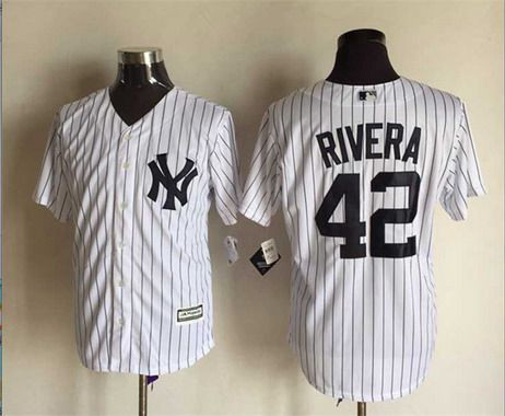 Mariano Rivera #42 New York Yankees Mens 2015 Limited Retired Player Cool Base Jersey - Gray