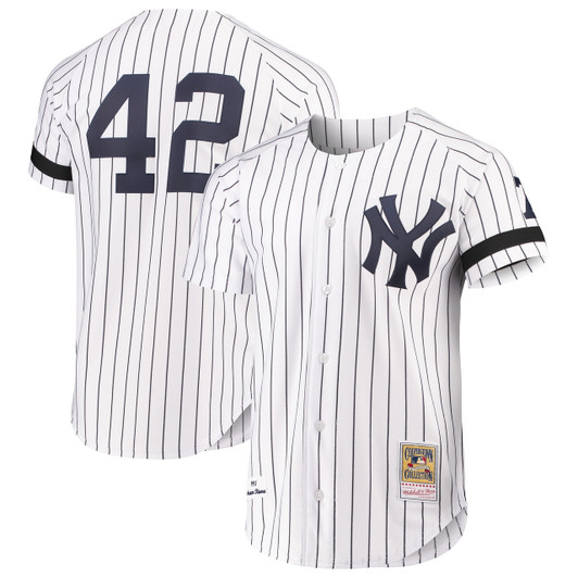 Mariano Rivera #42 New York Yankees Mitchell Ness Authentic Jersey - White