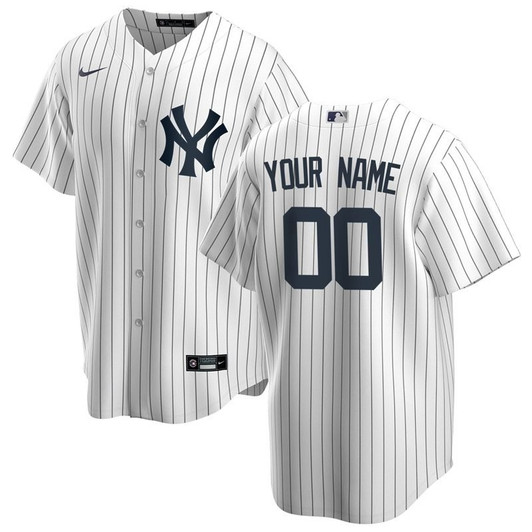 New York Yankees 2020 Personalized Limited Custom Jersey - White