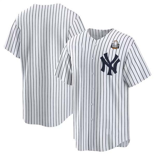 New York Yankees 2024 Blank World Series Cool Base Baseball Jerse Limited Jersey - White