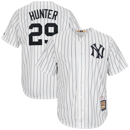 New York Yankees Catfish Hunter Limited Throwback Jersey - White