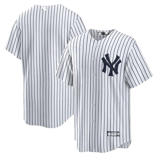 New York Yankees Home Limited Baseball Jerseys Team Jersey - White