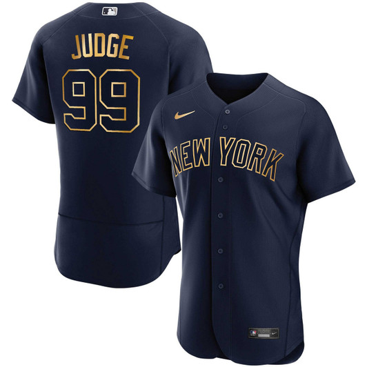 New York Yankees Limited Jersey - Navy Gold