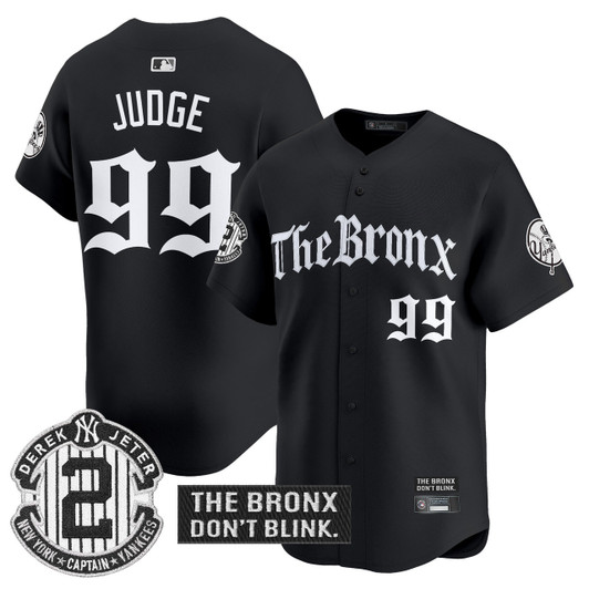 New York Yankees Men Bronx Gothic Ink Drop Edition Vapor Premier Limited Jersey