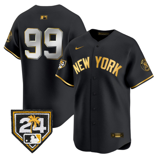 New York Yankees Men'S 2024 Spring Training Patch Vapor Premier V5 Limited Jersey