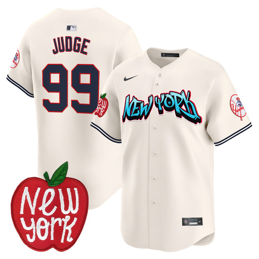 New York Yankees Men'S Apple Patch Vapor Premier Limited Jersey