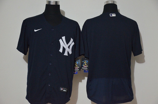 New York Yankees Nike Mens Limited Blank Flex Base Jersey - Black