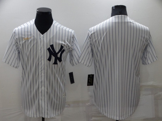 New York Yankees Nike Mens Limited Blank Throwback Cool Base Jersey - White