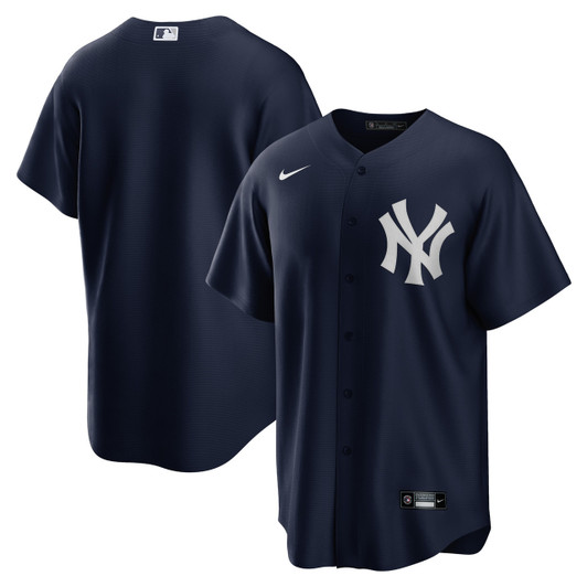 New York Yankees Nike Tall Big Alternate Limited Team Jersey - Navy