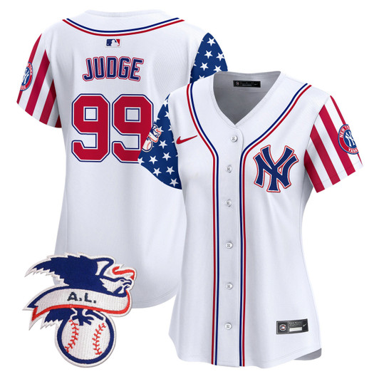 New York Yankees Women'S 2024 Fourth Of July Vapor Premier V5 Limited Jersey