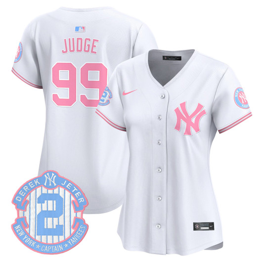 New York Yankees Women'S Vapor Premier Limited Jersey - Bubblegum Pink