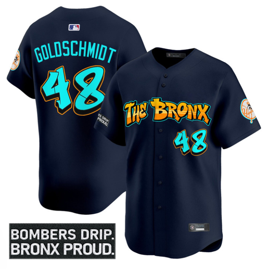 Paul Goldschmidt #48 New York Yankees Graffiti Bronx Bombers Edition Limited Jersey