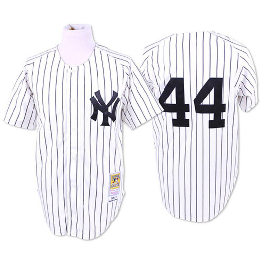 Reggie Jackson #44 New York Yankees 1977 Limited Throwback Jersey - White