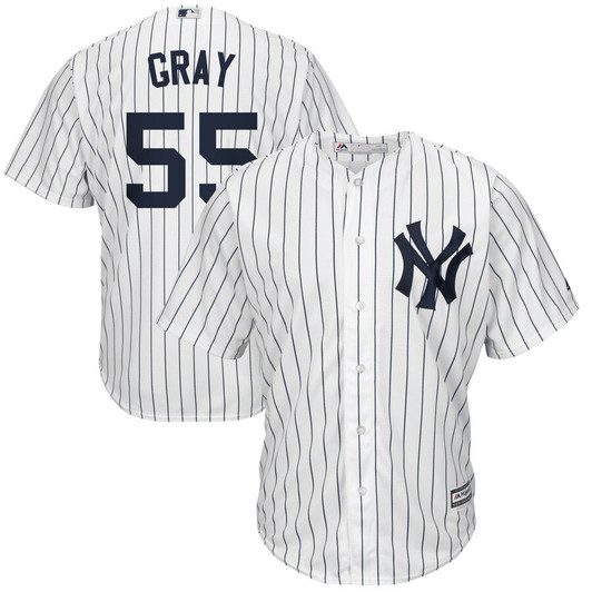 Sonny Gray #55 New York Yankees Majestic Limited Cool Base Player Jersey - White