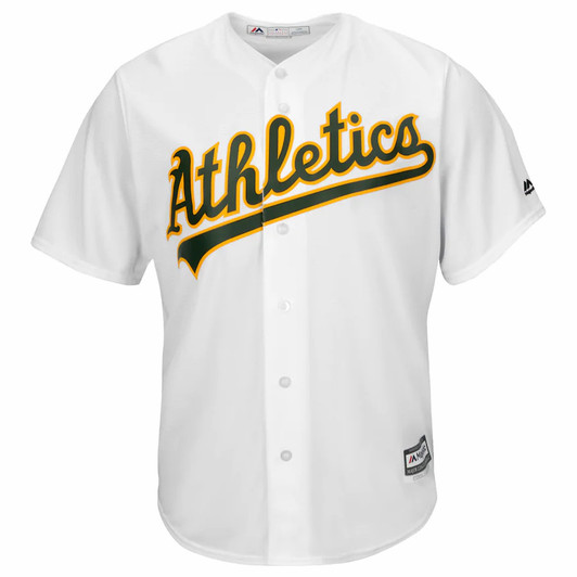 Andrew Triggs Oakland Athletics Majestic Home Limited Cool Base Jersey - White