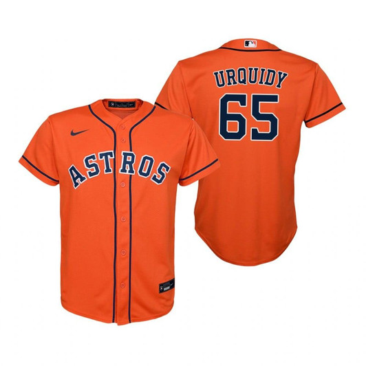 Houston Astros #65 Jose Urquidy 2020 Orange Jersey Gift For Astros Fans
