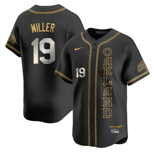 Mason Miller #19 Oakland Athletics City Connect Concept Limited Jersey