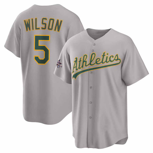 Oakland Athletics #5 Wilson 2025 Jacob All-Star Game Road Limited Player Jersey