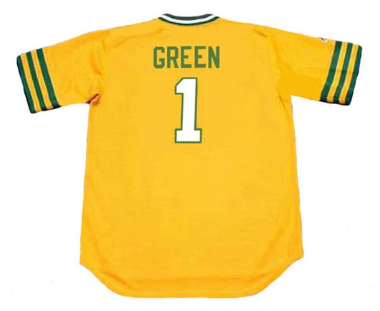 Oakland Athletics 1972 Dick Cooperstown Limited Throwback Baseball Jersey - Green