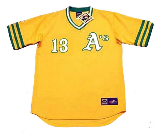Oakland Athletics 1972 John Moon Odom Cooperstown Limited Baseball Jersey - Blue
