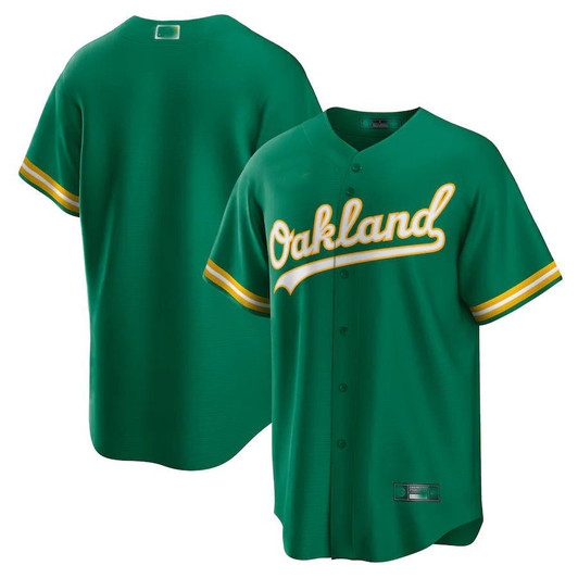 Oakland Athletics Alternate Limited Baseball Jerseys Team Jersey - Green